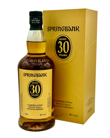 Springbank 30 years old 2025 46%