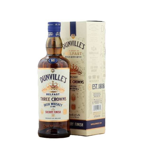 Dunville's 'Three Crowns Sherry Finish' 43.5%