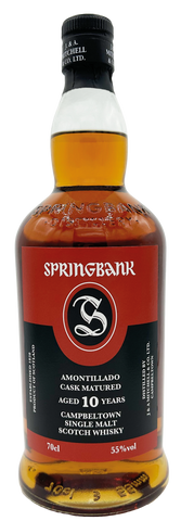 Springbank 'Amontillado Cask Matured' 10 years old 55%