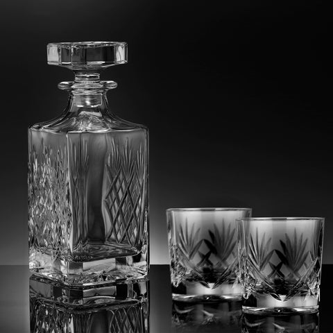 Glencairn 'Skye' Decanter & Two Glasses