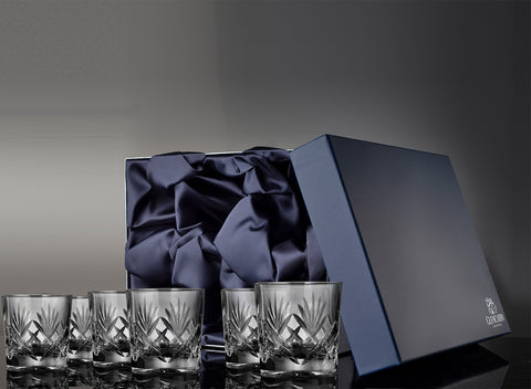 Glencairn 'Skye' Cut Crystal Tumbler - Sets of 4 and 6
